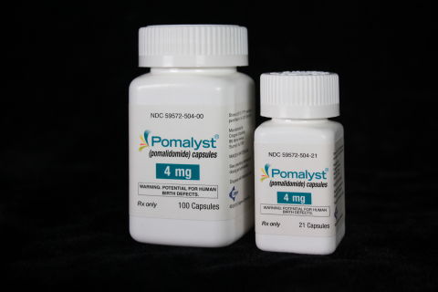 美国食品药品管理局核准pomalyst 泊马度胺 用于治疗复发性及难治性多发性骨髓瘤患者